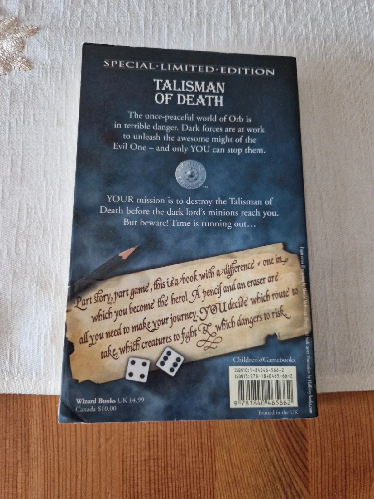 Talismán de la Muerte - Fighting Fantasy - Edición Especial – photo 2
